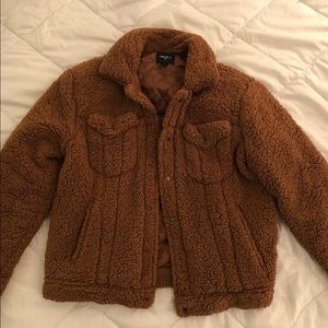 BEAUTIFUL FAUX SHEARLING FOREVER21 JACKET